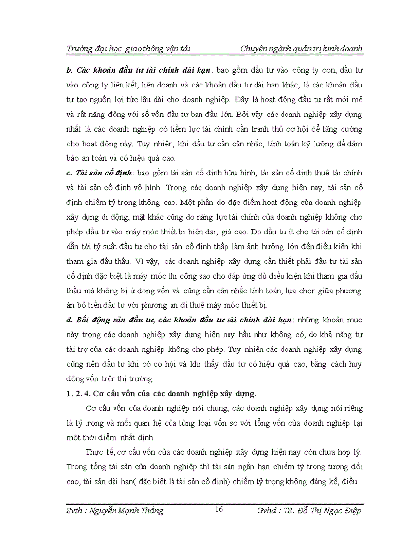 image for page Một số biện pháp nâng cao hiệu quả sử dụng vốn trong công ty cổ phần vật liệu xây dựng Sông Đáy