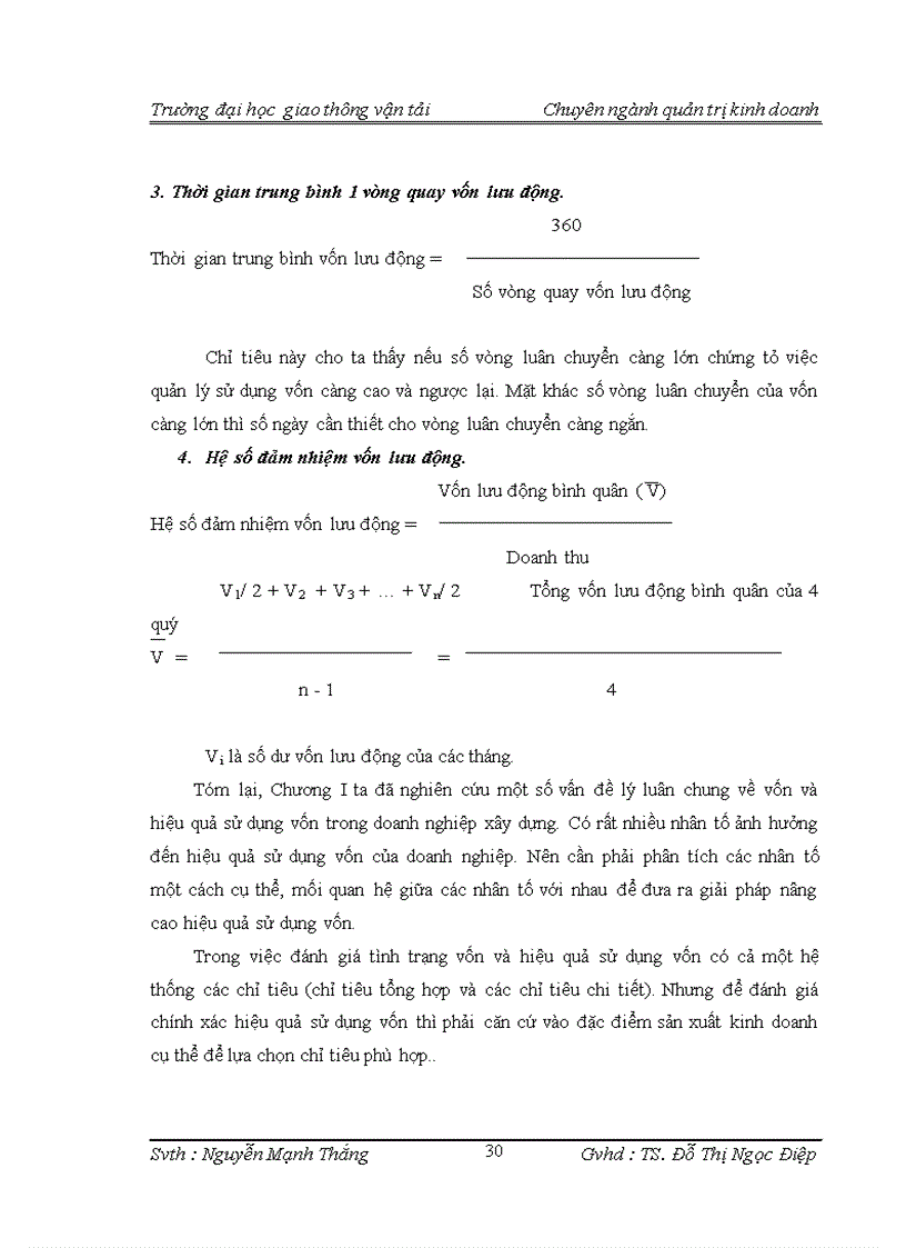 image for page Một số biện pháp nâng cao hiệu quả sử dụng vốn trong công ty cổ phần vật liệu xây dựng Sông Đáy