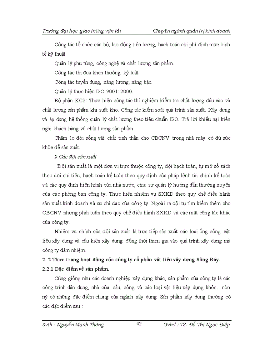 image for page Một số biện pháp nâng cao hiệu quả sử dụng vốn trong công ty cổ phần vật liệu xây dựng Sông Đáy