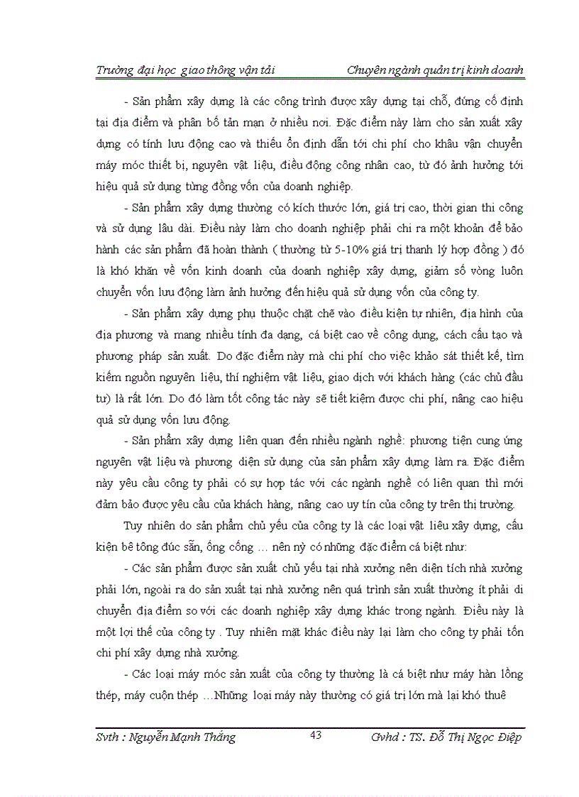 image for page Một số biện pháp nâng cao hiệu quả sử dụng vốn trong công ty cổ phần vật liệu xây dựng Sông Đáy