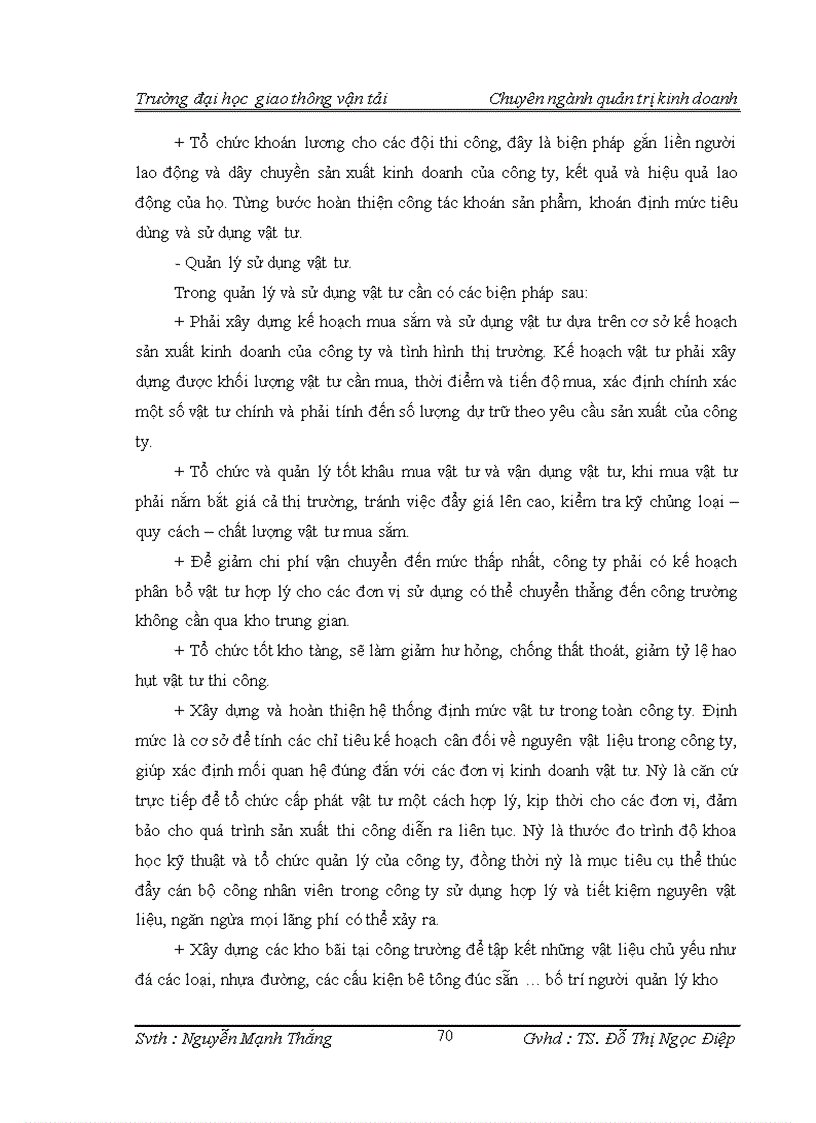 image for page Một số biện pháp nâng cao hiệu quả sử dụng vốn trong công ty cổ phần vật liệu xây dựng Sông Đáy
