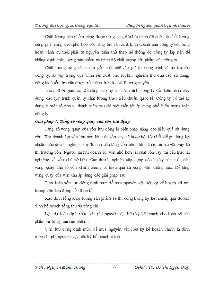 image for page Một số biện pháp nâng cao hiệu quả sử dụng vốn trong công ty cổ phần vật liệu xây dựng Sông Đáy