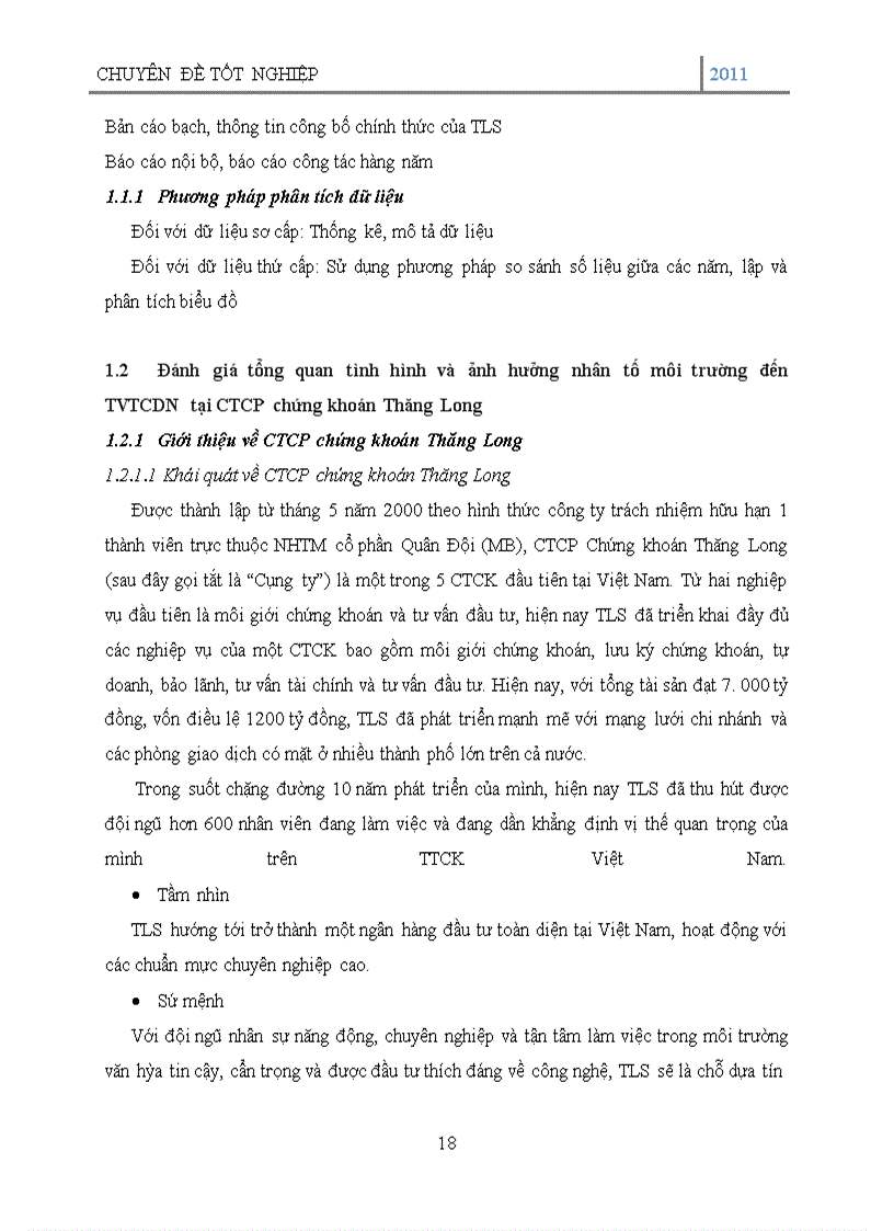 image for page Tư vấn tài chính doanh nghiệp tại Công ty cổ phần chứng khoán Thăng Long (TLS