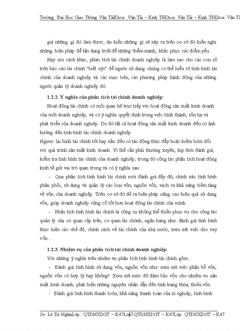 image for page Phân tích tài chính doanh nghiệp