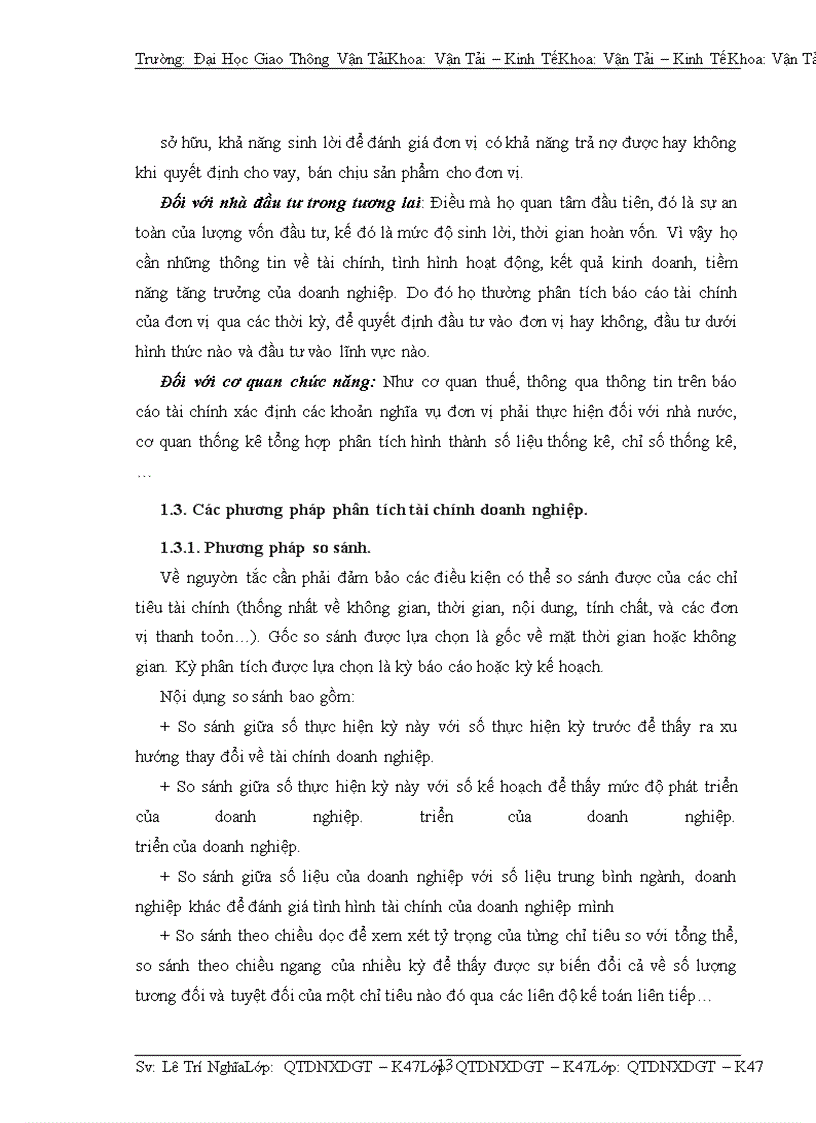 image for page Phân tích tài chính doanh nghiệp