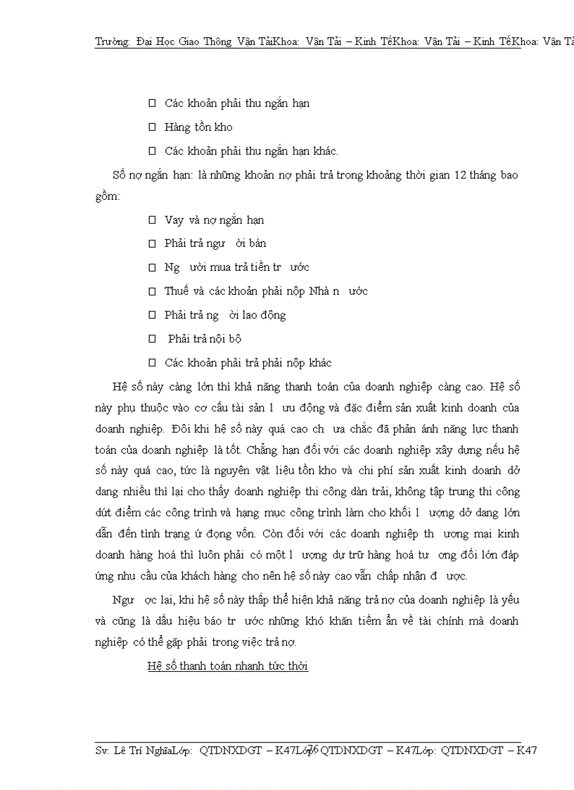 image for page Phân tích tài chính doanh nghiệp