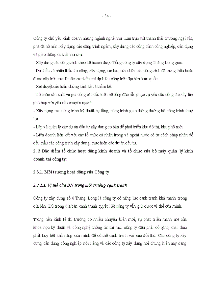 image for page Một số giải pháp nhằm gia tăng lợi nhuận và tỷ suất lợi nhuận tài công ty xây dựng số 8 Thăng Long