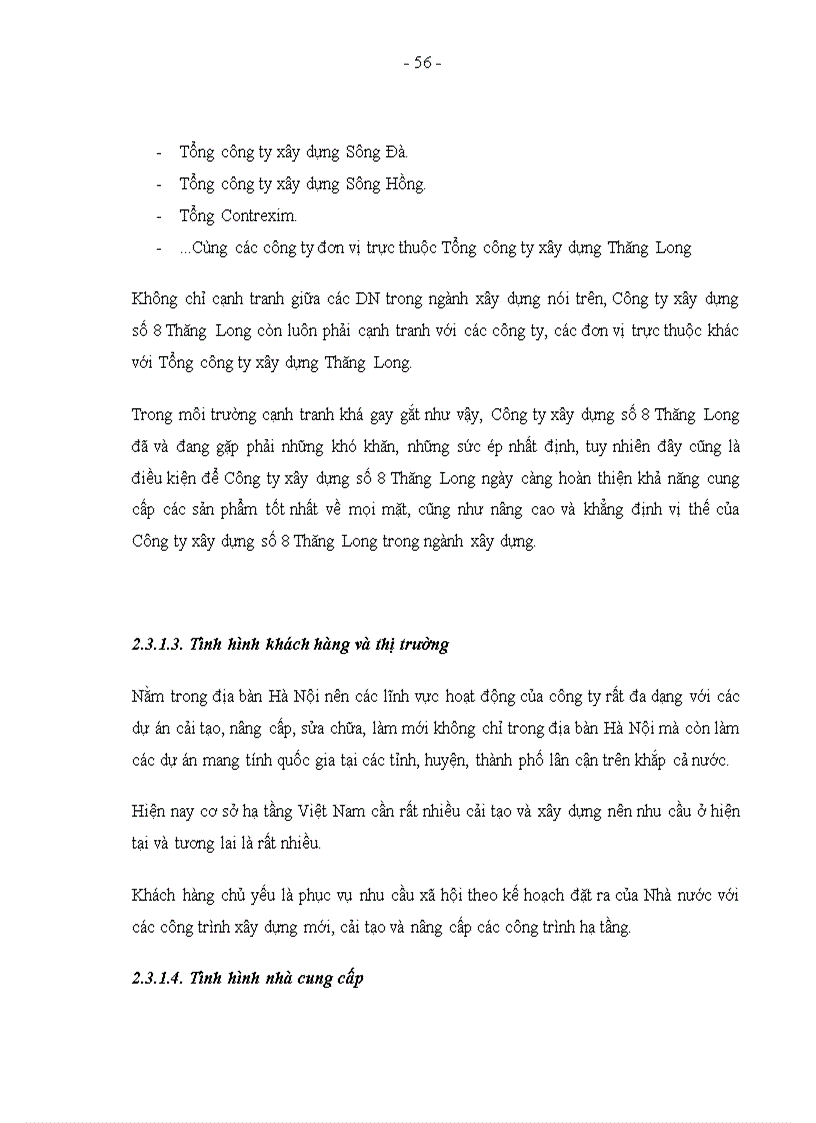 image for page Một số giải pháp nhằm gia tăng lợi nhuận và tỷ suất lợi nhuận tài công ty xây dựng số 8 Thăng Long