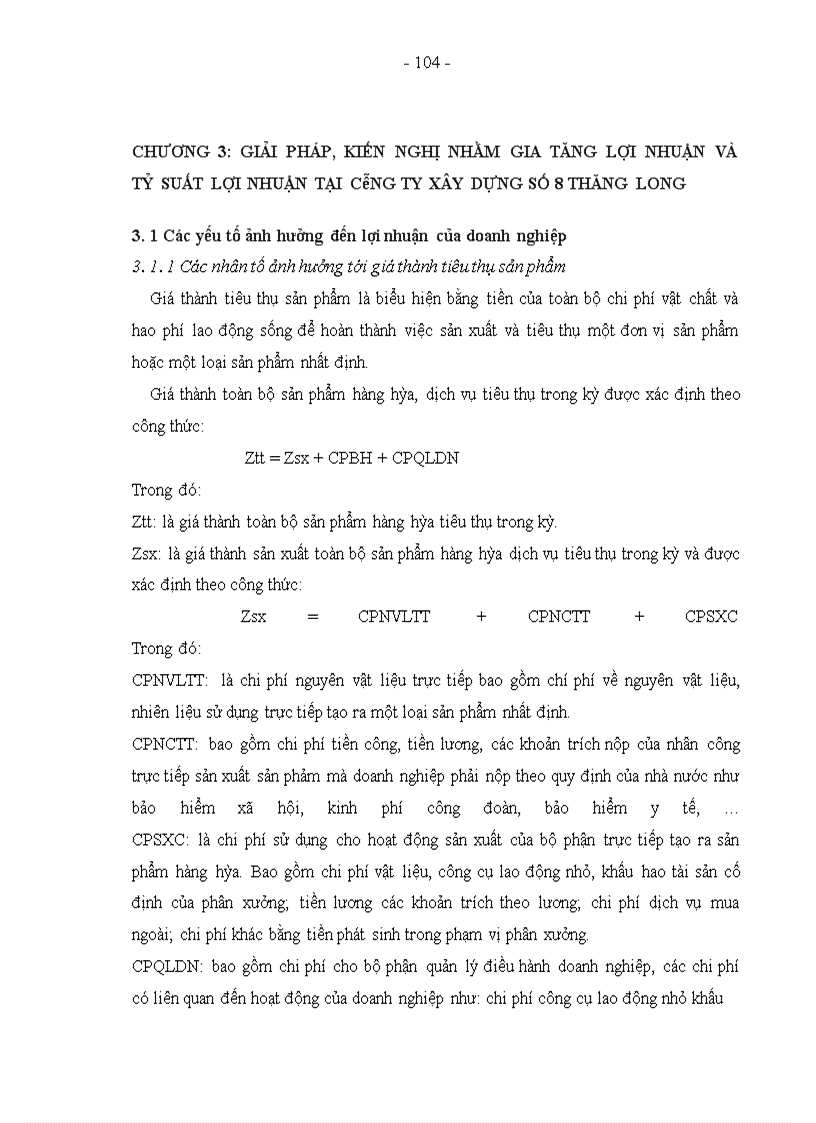 image for page Một số giải pháp nhằm gia tăng lợi nhuận và tỷ suất lợi nhuận tài công ty xây dựng số 8 Thăng Long