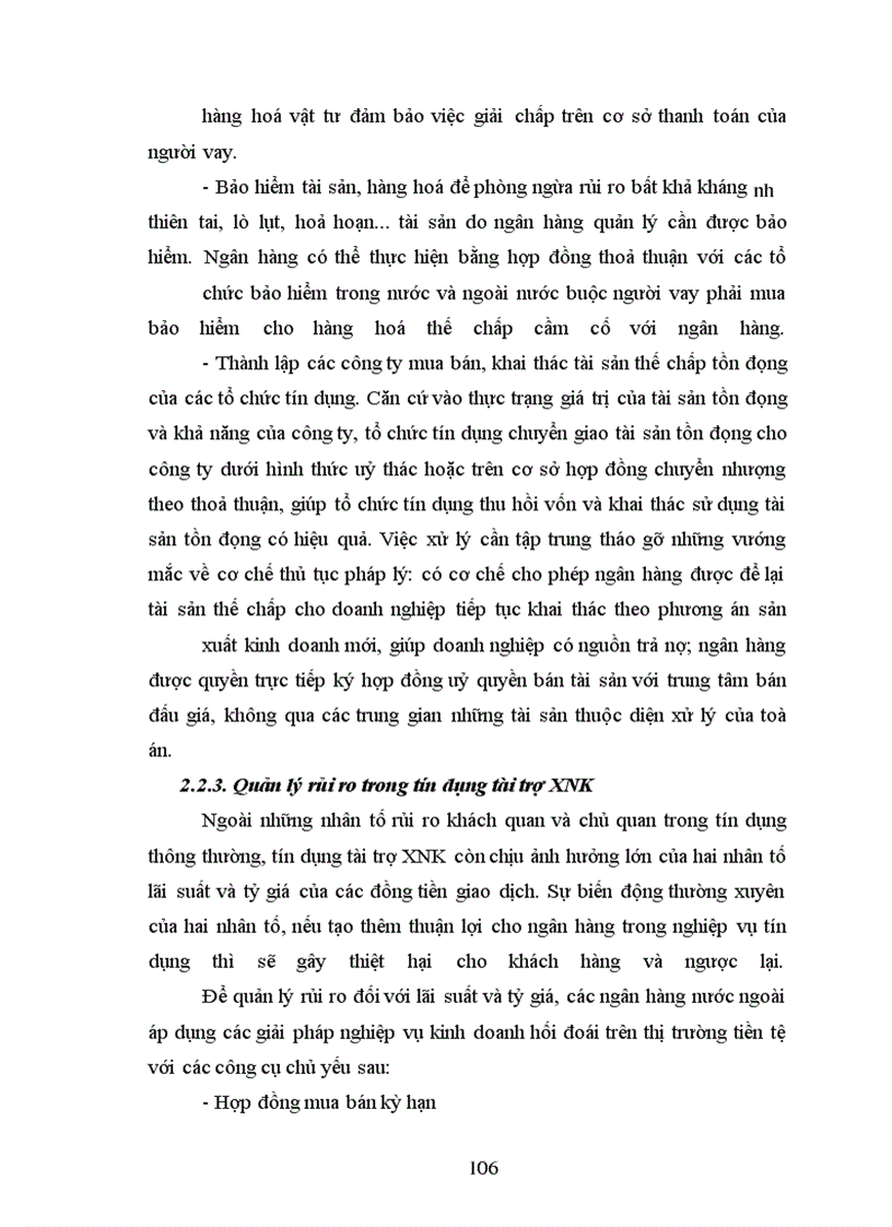 image for page Giải pháp mở rộng hoạt động tín dụng tài trợ xuất nhập khẩu tại Ngân hàng ngoại thương Hà Nội