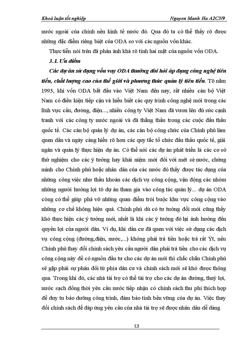 image for page ODA áoái váái quaá tránh phaát trieán neỏn kinh teá Vieát Nam