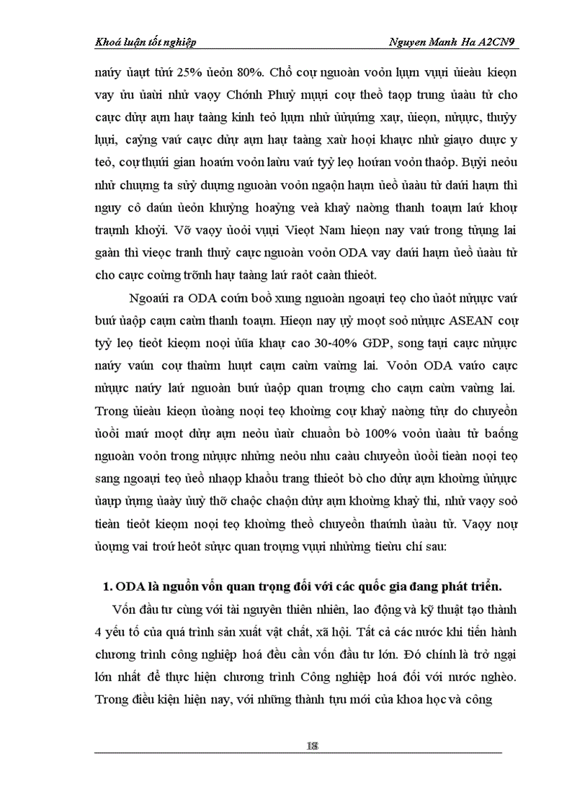 image for page ODA áoái váái quaá tránh phaát trieán neỏn kinh teá Vieát Nam