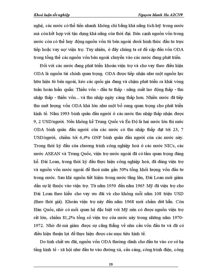 image for page ODA áoái váái quaá tránh phaát trieán neỏn kinh teá Vieát Nam