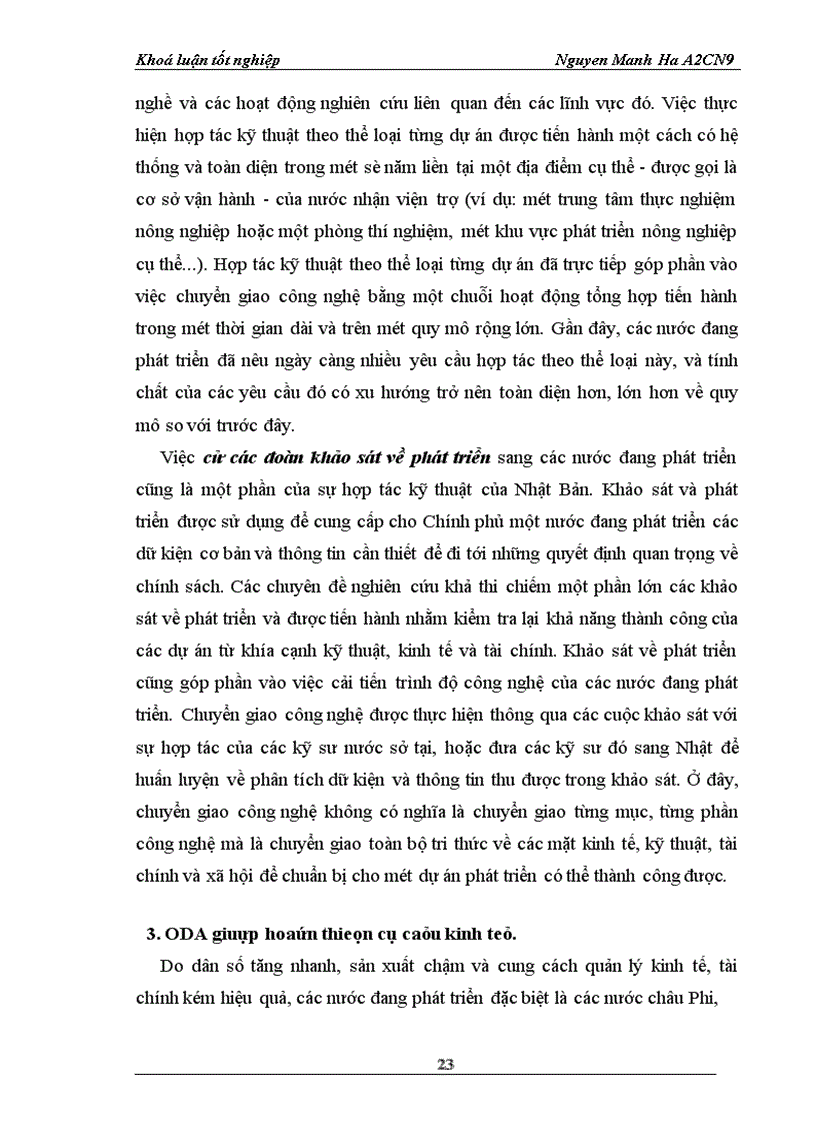 image for page ODA áoái váái quaá tránh phaát trieán neỏn kinh teá Vieát Nam