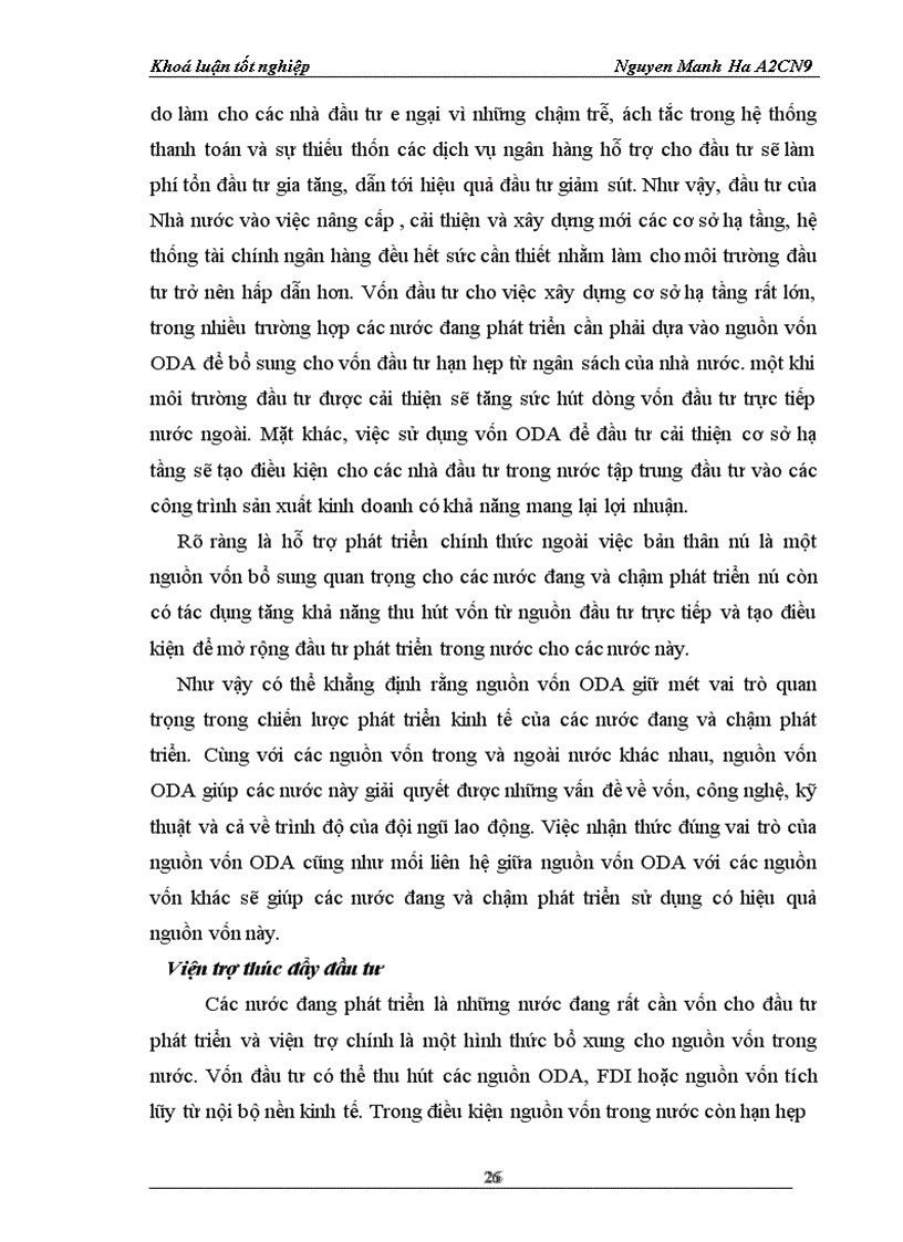 image for page ODA áoái váái quaá tránh phaát trieán neỏn kinh teá Vieát Nam