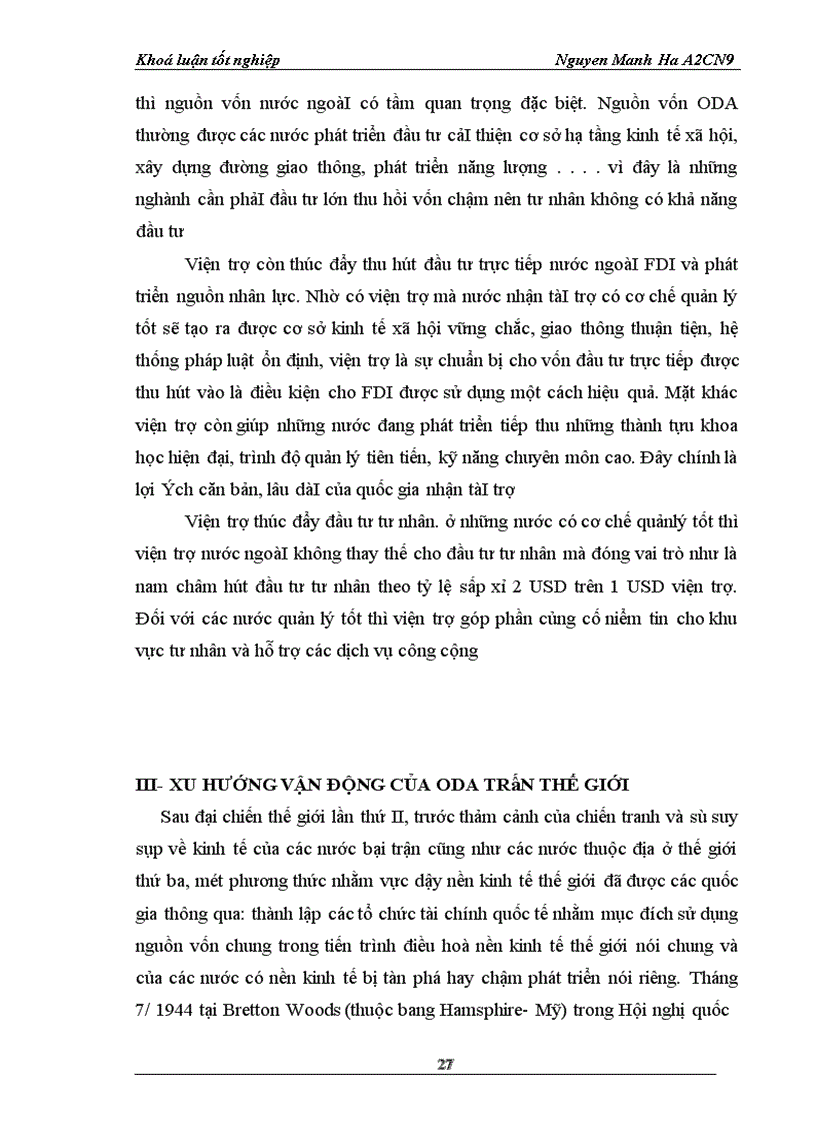 image for page ODA áoái váái quaá tránh phaát trieán neỏn kinh teá Vieát Nam