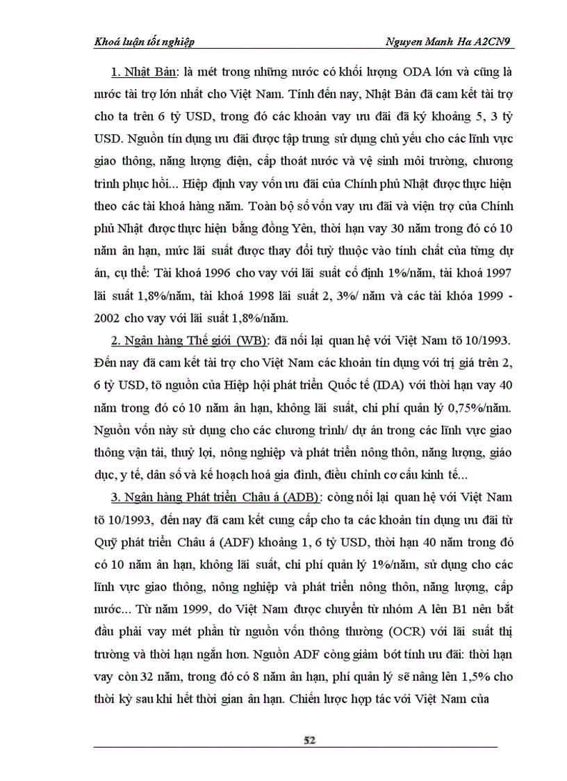 image for page ODA áoái váái quaá tránh phaát trieán neỏn kinh teá Vieát Nam