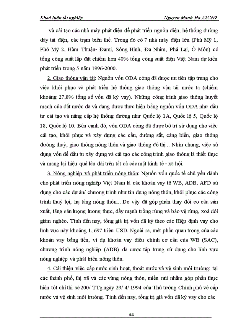 image for page ODA áoái váái quaá tránh phaát trieán neỏn kinh teá Vieát Nam