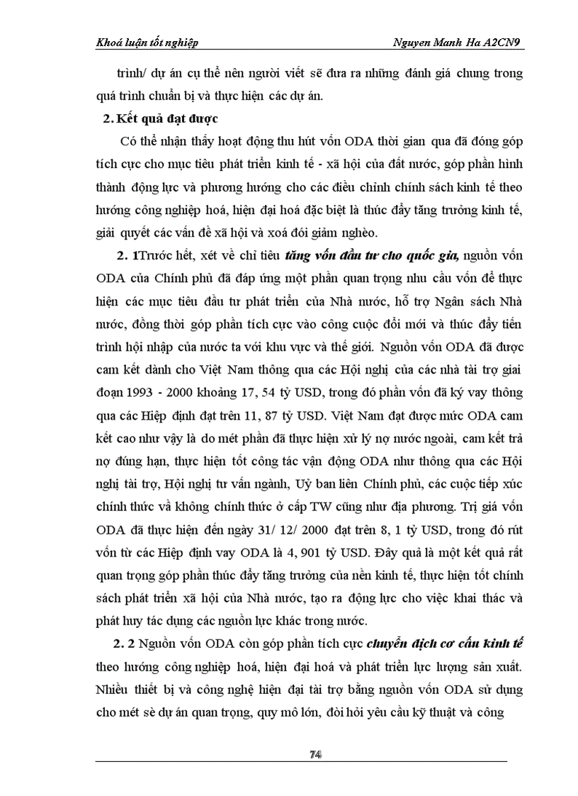 image for page ODA áoái váái quaá tránh phaát trieán neỏn kinh teá Vieát Nam