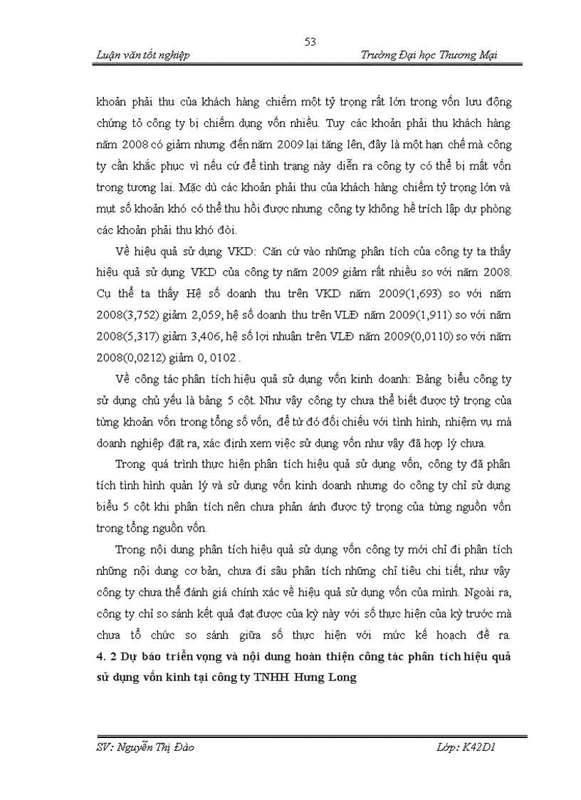 image for page Hoàn thiện nội dung và phương pháp phân tích hiệu quả sử dụng vốn kinh doanh tại công ty TNHH Hưng Long