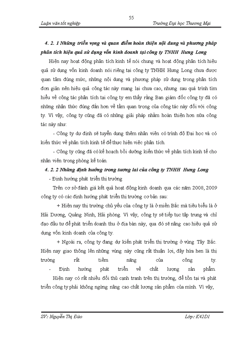 image for page Hoàn thiện nội dung và phương pháp phân tích hiệu quả sử dụng vốn kinh doanh tại công ty TNHH Hưng Long