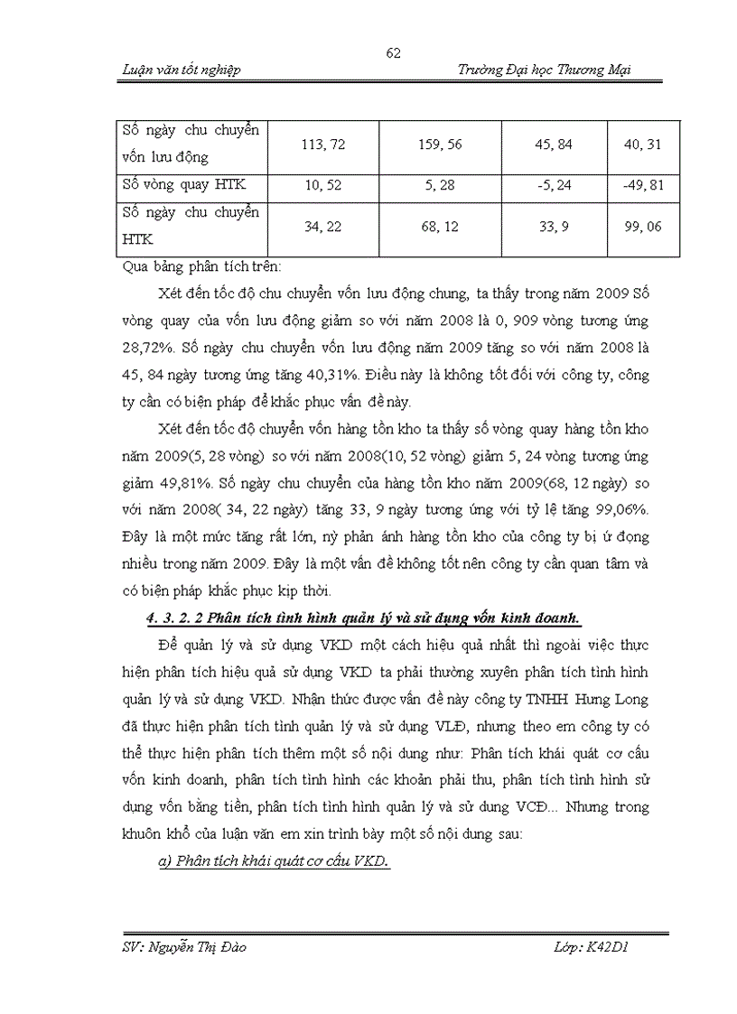 image for page Hoàn thiện nội dung và phương pháp phân tích hiệu quả sử dụng vốn kinh doanh tại công ty TNHH Hưng Long