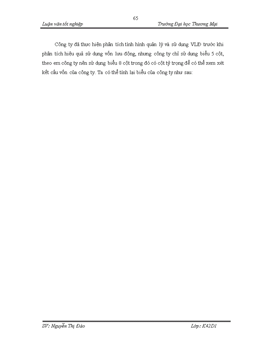 image for page Hoàn thiện nội dung và phương pháp phân tích hiệu quả sử dụng vốn kinh doanh tại công ty TNHH Hưng Long