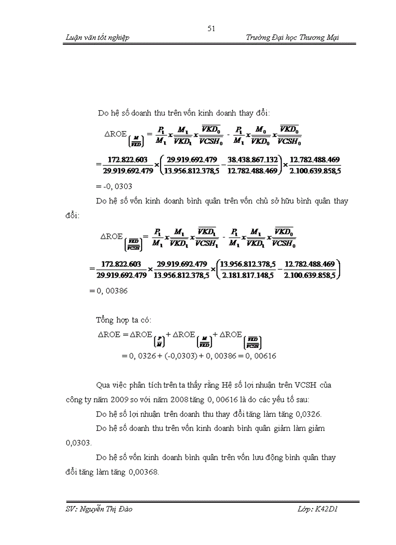 image for page Hoàn thiện nội dung và phương pháp phân tích hiệu quả sử dụng vốn kinh doanh tại công ty TNHH Hưng Long