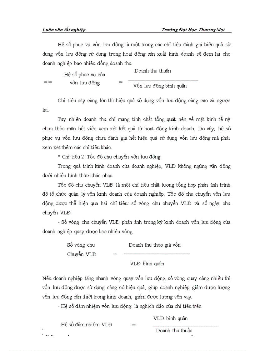 image for page Phân tích hiệu quả sử dụng vốn tại công ty TNHH Thương mại Đại Phát