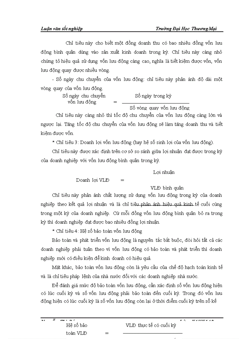 image for page Phân tích hiệu quả sử dụng vốn tại công ty TNHH Thương mại Đại Phát