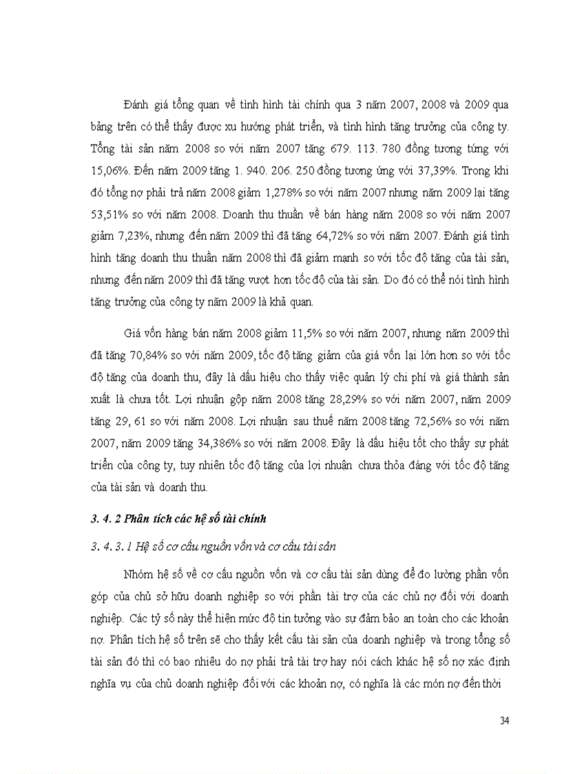 image for page Phân tích tình hình tài chính DN và một số giải pháp nhằm nâng cao khả năng tài chính của Cty TNHH Thành Hưng
