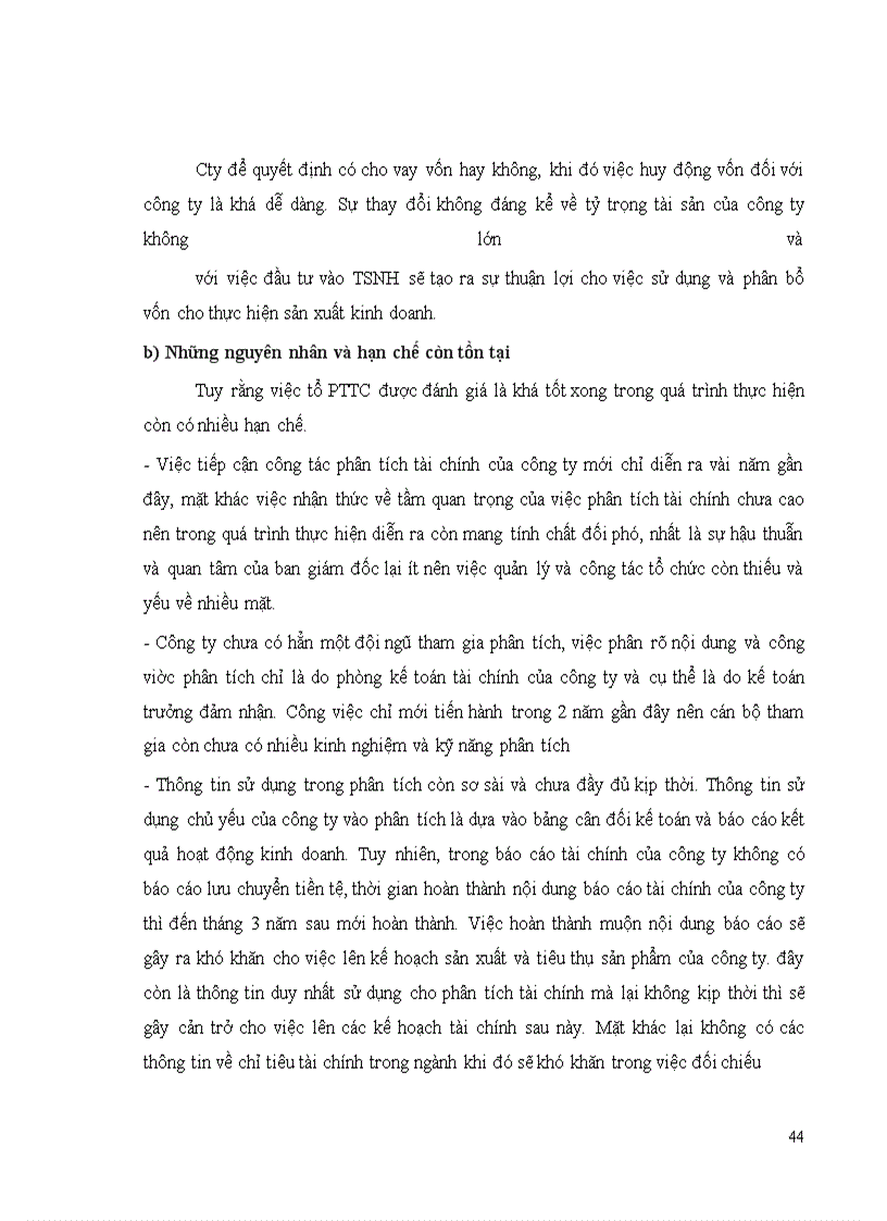 image for page Phân tích tình hình tài chính DN và một số giải pháp nhằm nâng cao khả năng tài chính của Cty TNHH Thành Hưng