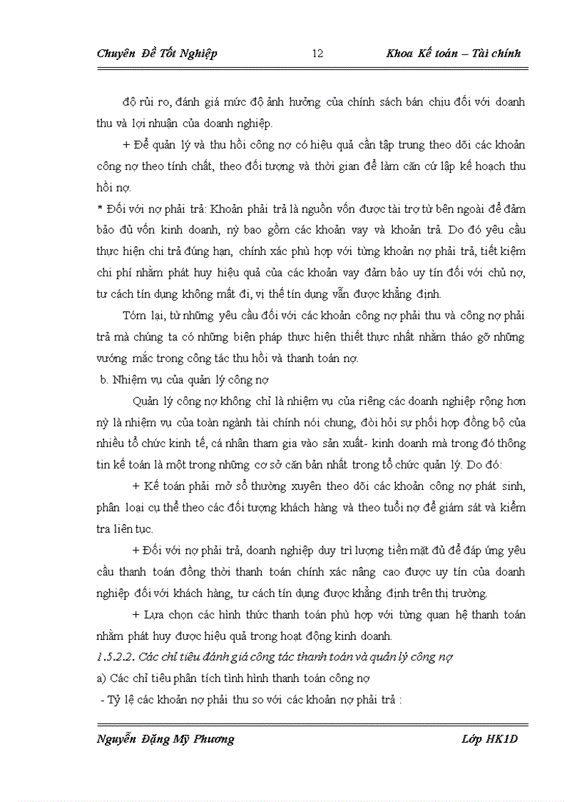 image for page Hoàn thiện công tác quản lý công nợ tại Công ty Cổ phần Du lịch và Xây dựng Nam Thanh