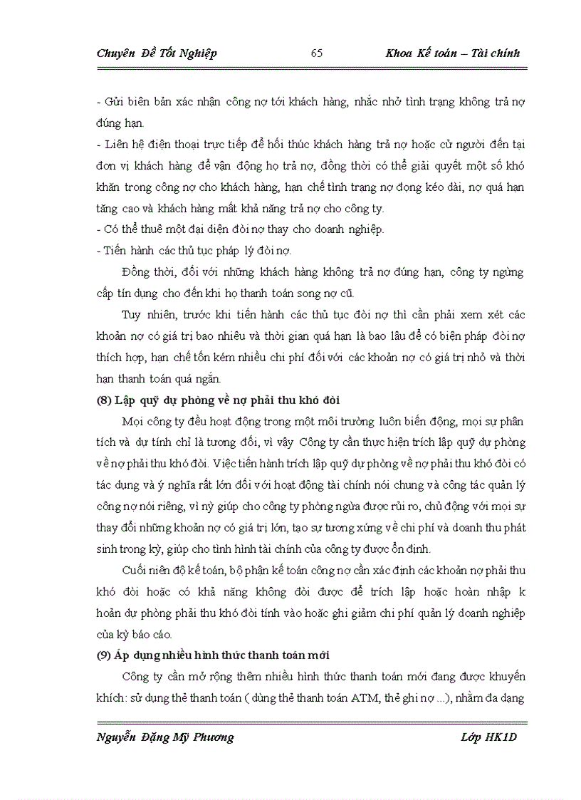 image for page Hoàn thiện công tác quản lý công nợ tại Công ty Cổ phần Du lịch và Xây dựng Nam Thanh