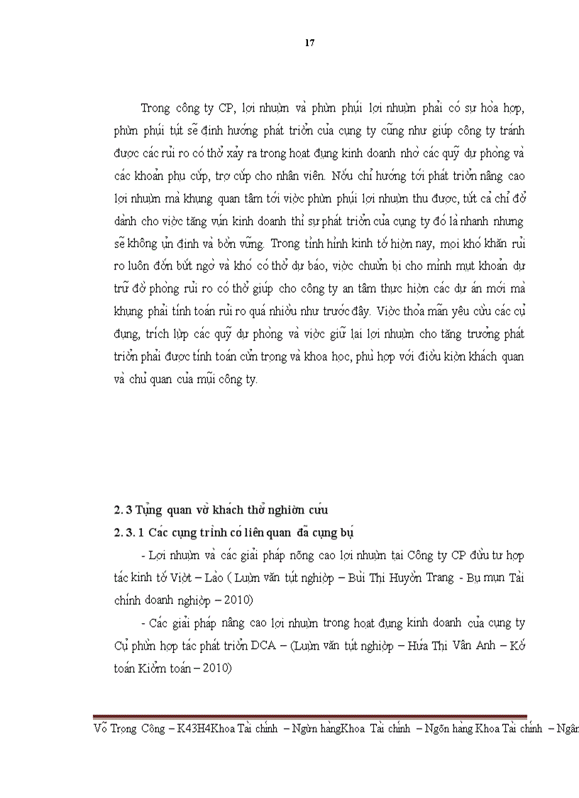 image for page Lợi nhuận và phân phối lợi nhuận của Công ty CP Thiết bị KH&CN Việt Nam