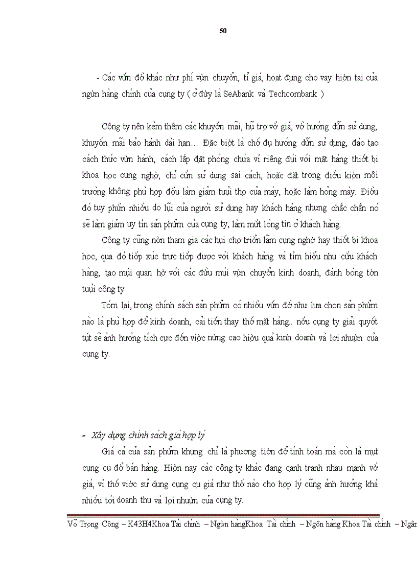 image for page Lợi nhuận và phân phối lợi nhuận của Công ty CP Thiết bị KH&CN Việt Nam