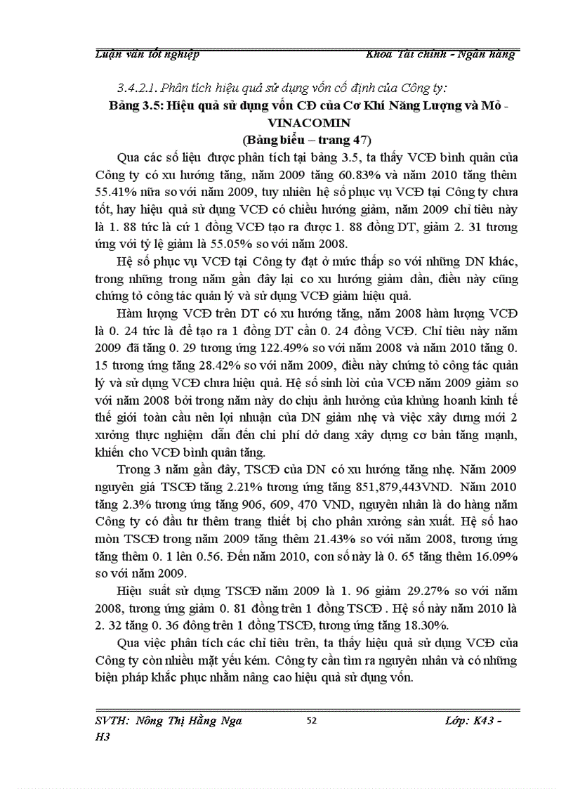 image for page Giải pháp để nâng cao hiệu quả sử dụng vốn của Viện Cơ Khí Năng Lượng và Mỏ-VINACOMIN