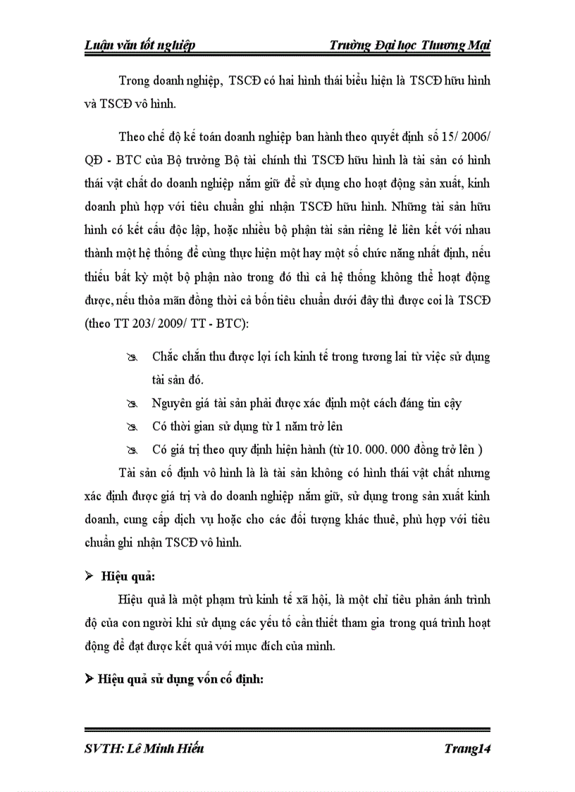 image for page Hiệu quả sử dụng vốn cố định tại công ty cổ phần cơ khí Đỗ Kha