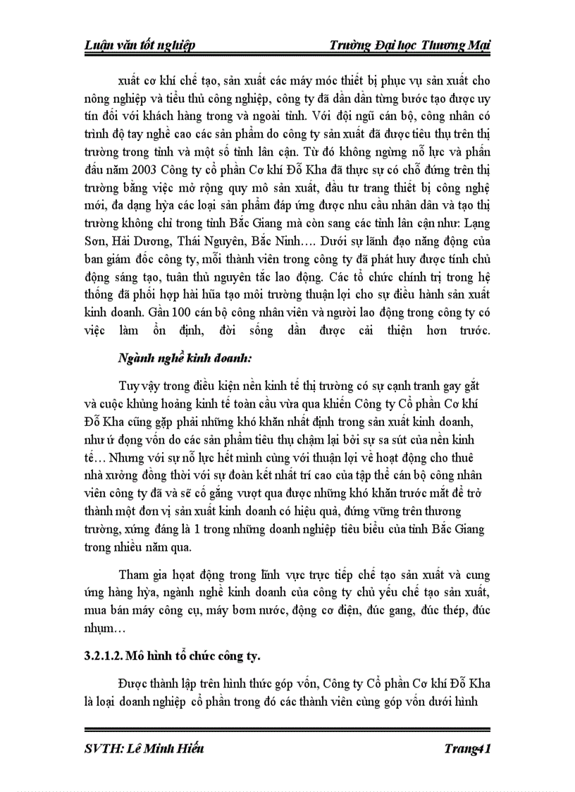 image for page Hiệu quả sử dụng vốn cố định tại công ty cổ phần cơ khí Đỗ Kha