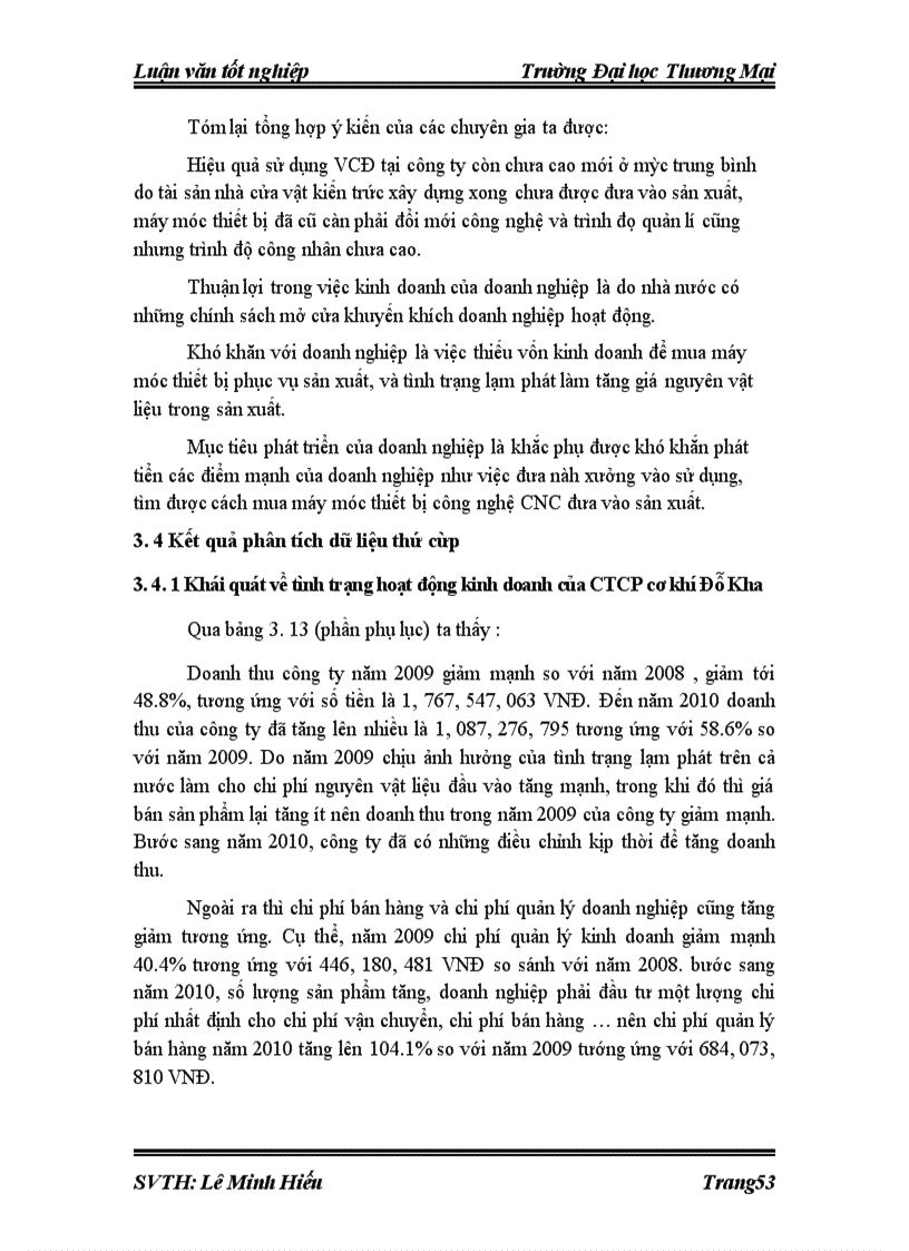 image for page Hiệu quả sử dụng vốn cố định tại công ty cổ phần cơ khí Đỗ Kha