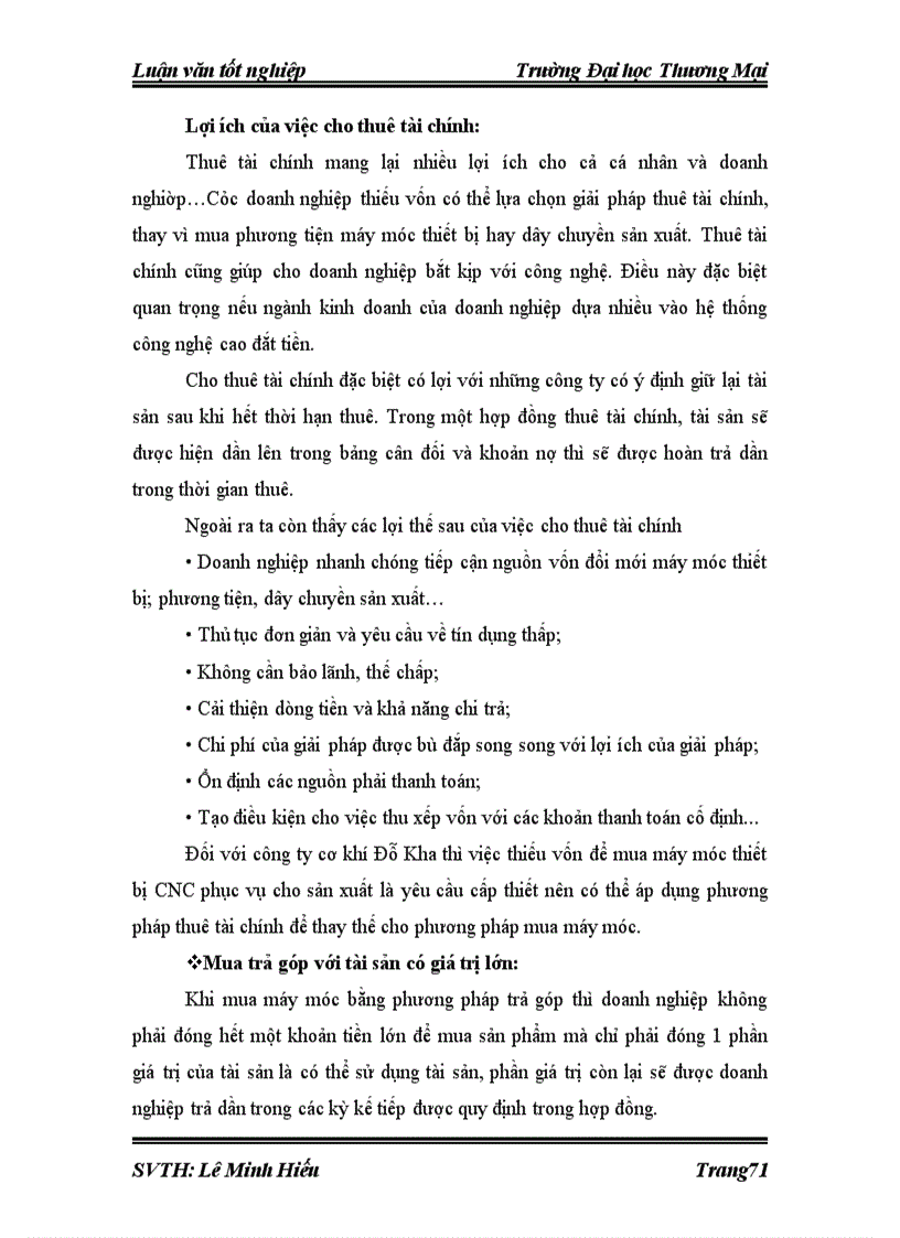 image for page Hiệu quả sử dụng vốn cố định tại công ty cổ phần cơ khí Đỗ Kha