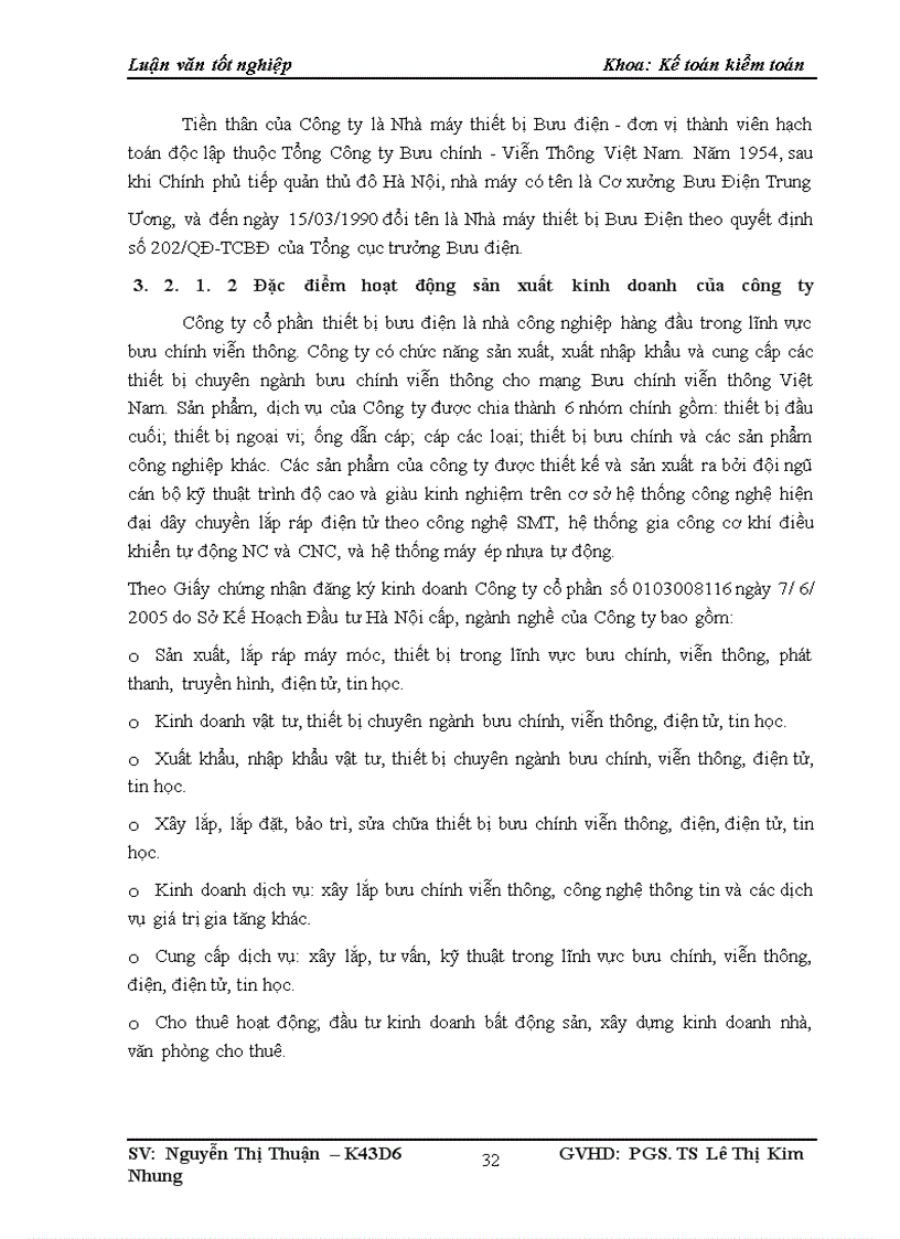image for page Một số giải pháp nâng cao lợi nhuận của Công ty cổ phần thiết bị bưu điện