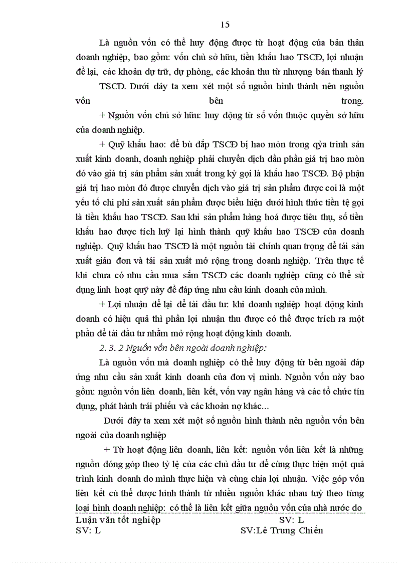 image for page Vốn kinh doanh và các biện pháp nâng cao hiệu quả tổ chức và sử dụng vốn kinh doanh ở Công ty cổ phần xây dựng thuỷ lợi 3 Nghệ An