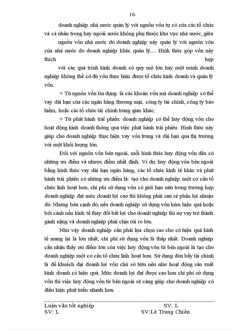 image for page Vốn kinh doanh và các biện pháp nâng cao hiệu quả tổ chức và sử dụng vốn kinh doanh ở Công ty cổ phần xây dựng thuỷ lợi 3 Nghệ An