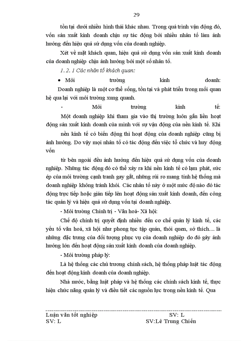 image for page Vốn kinh doanh và các biện pháp nâng cao hiệu quả tổ chức và sử dụng vốn kinh doanh ở Công ty cổ phần xây dựng thuỷ lợi 3 Nghệ An