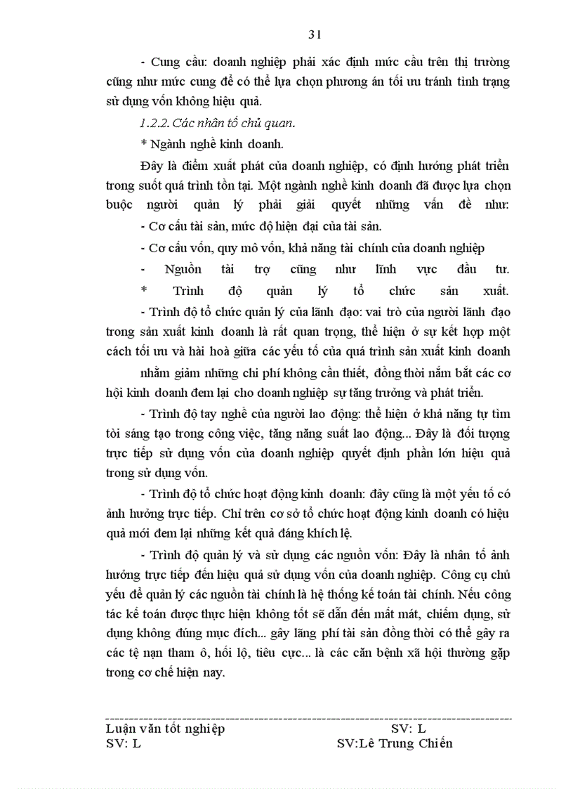 image for page Vốn kinh doanh và các biện pháp nâng cao hiệu quả tổ chức và sử dụng vốn kinh doanh ở Công ty cổ phần xây dựng thuỷ lợi 3 Nghệ An