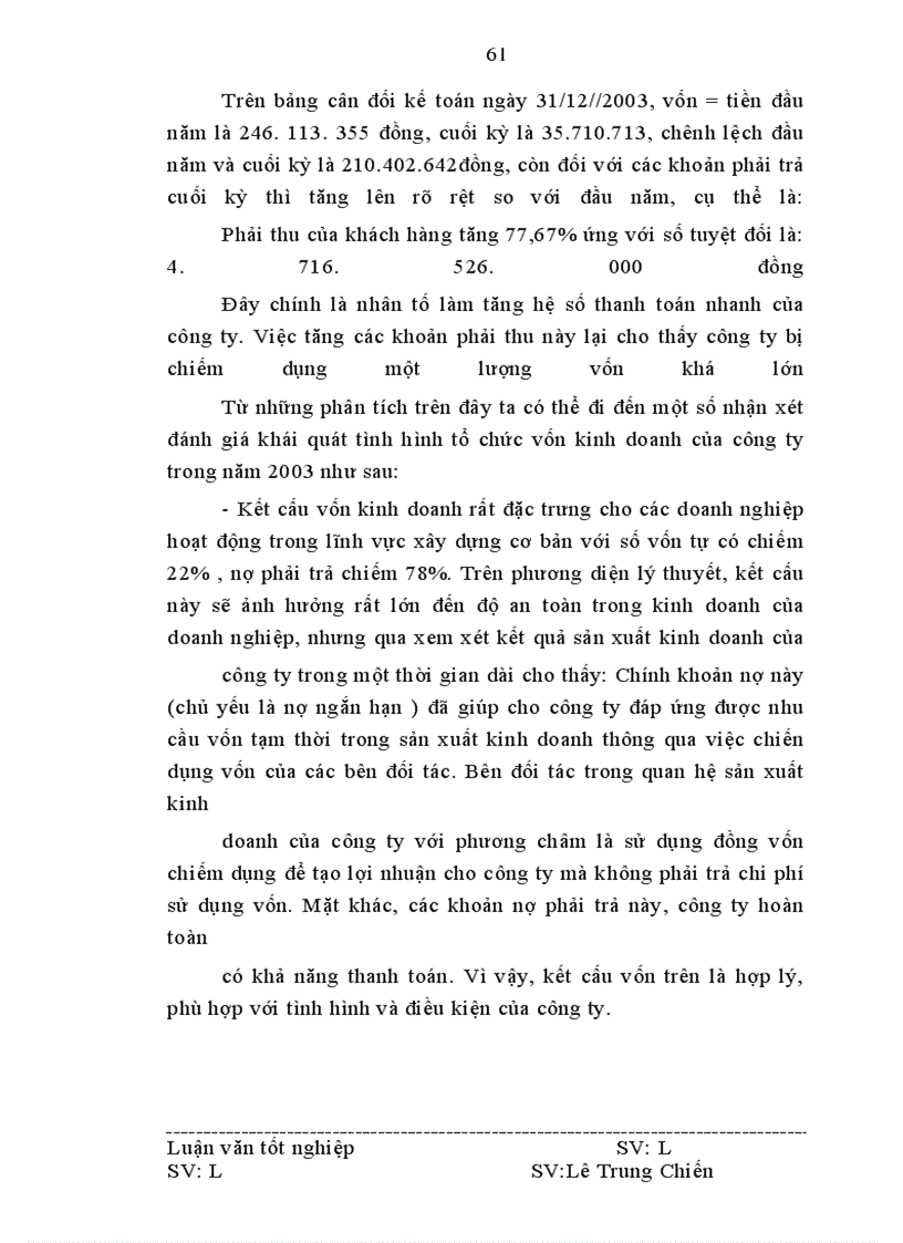 image for page Vốn kinh doanh và các biện pháp nâng cao hiệu quả tổ chức và sử dụng vốn kinh doanh ở Công ty cổ phần xây dựng thuỷ lợi 3 Nghệ An