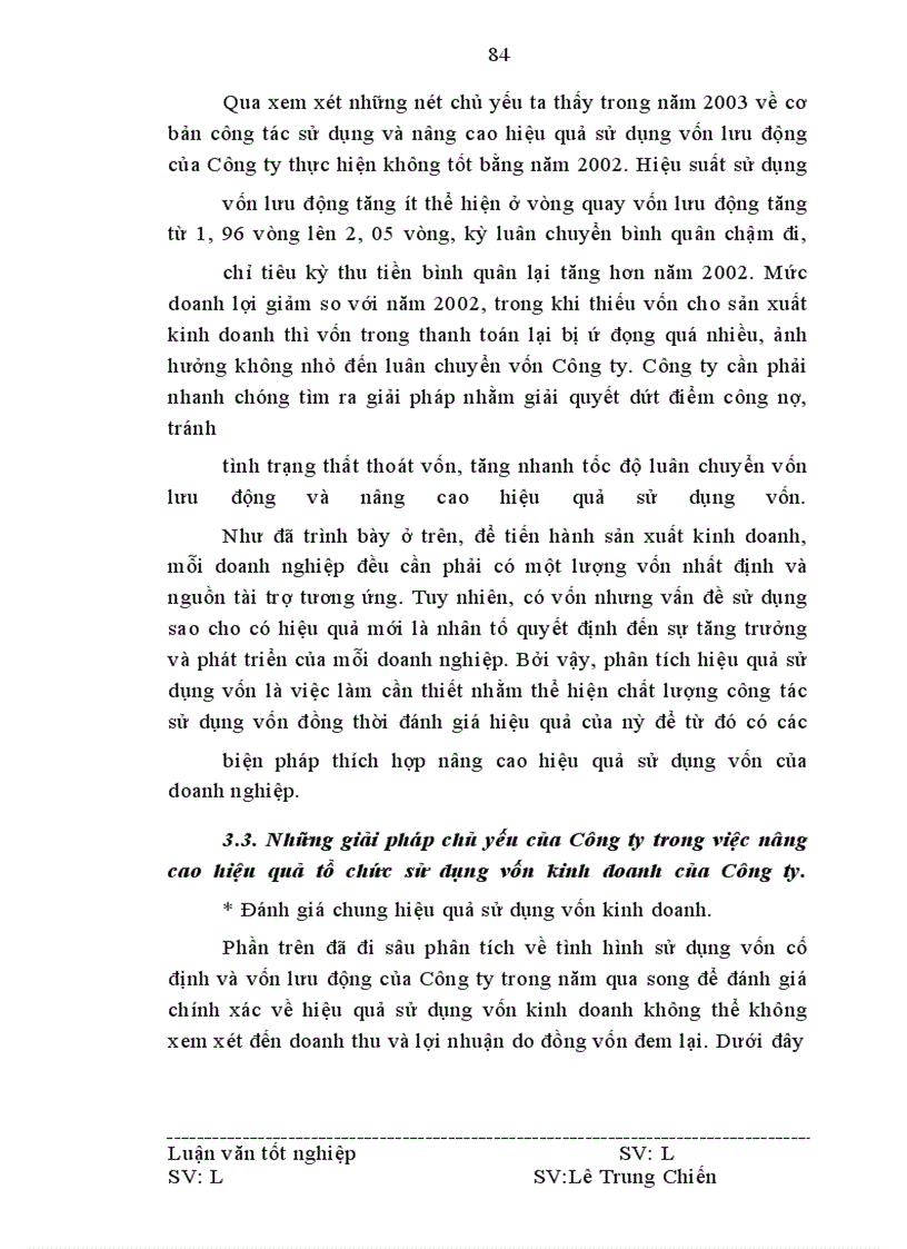 image for page Vốn kinh doanh và các biện pháp nâng cao hiệu quả tổ chức và sử dụng vốn kinh doanh ở Công ty cổ phần xây dựng thuỷ lợi 3 Nghệ An
