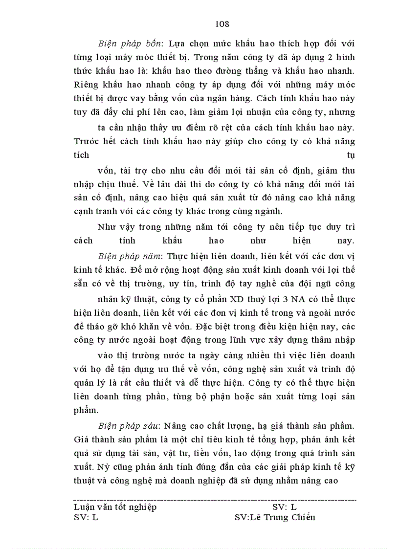 image for page Vốn kinh doanh và các biện pháp nâng cao hiệu quả tổ chức và sử dụng vốn kinh doanh ở Công ty cổ phần xây dựng thuỷ lợi 3 Nghệ An