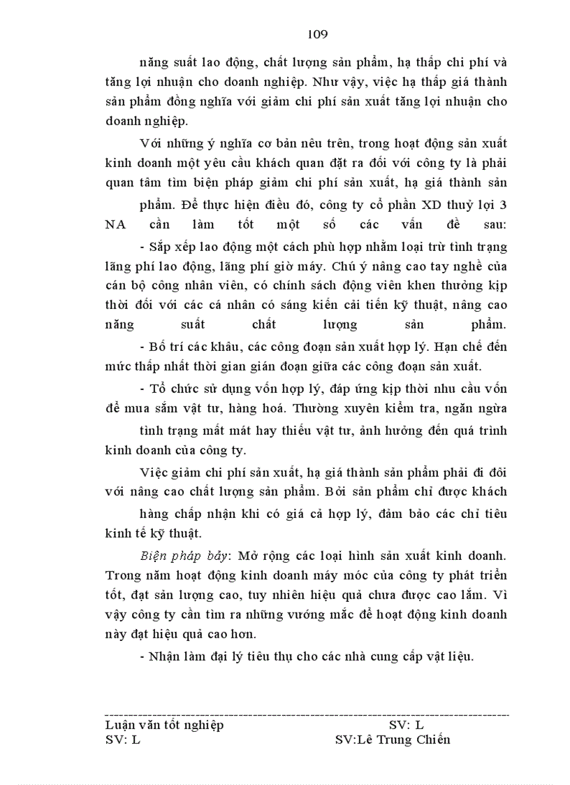 image for page Vốn kinh doanh và các biện pháp nâng cao hiệu quả tổ chức và sử dụng vốn kinh doanh ở Công ty cổ phần xây dựng thuỷ lợi 3 Nghệ An